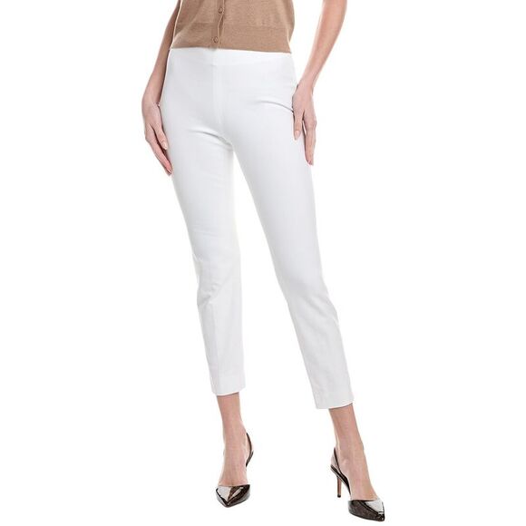 Lafayette 148 New York WomensStanton Ankle Pant White